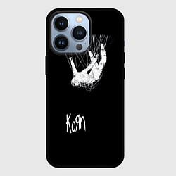 Чехол для iPhone 13 Pro KoЯn Korn, цвет: 3D-черный