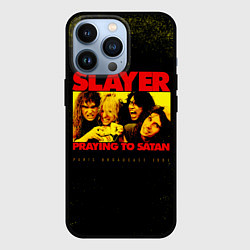 Чехол для iPhone 13 Pro Praying To Satan - Slayer, цвет: 3D-черный
