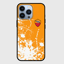 Чехол для iPhone 13 Pro Roma маленькое лого краска, цвет: 3D-черный