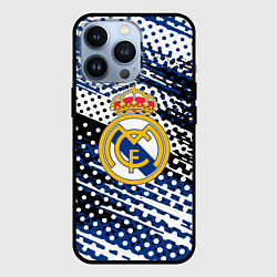 Чехол для iPhone 13 Pro Real madrid Реал Мадрид краски, цвет: 3D-черный