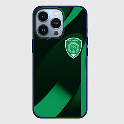Чехол для iPhone 13 Pro Футбольный клуб АХМАТ ЧЕЧНЯ, цвет: 3D-тёмно-синий