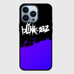Чехол для iPhone 13 Pro Blink 182 Purple Grunge, цвет: 3D-черный