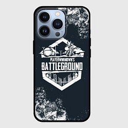 Чехол для iPhone 13 Pro PUBG - playerunknown battlegrounds, цвет: 3D-черный