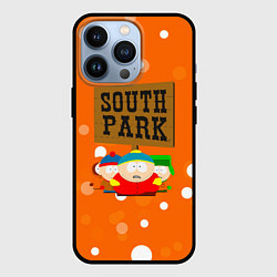 Чехол iPhone 13 Pro Южный Парк на фоне кружков