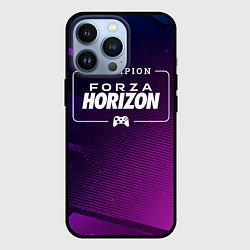 Чехол для iPhone 13 Pro Forza Horizon Gaming Champion: рамка с лого и джой, цвет: 3D-черный