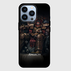 Чехол для iPhone 13 Pro Ангрон на троне, цвет: 3D-черный