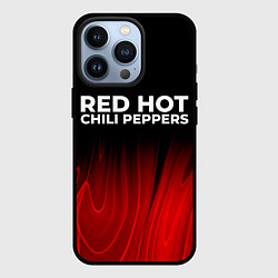 Чехол для iPhone 13 Pro Red Hot Chili Peppers red plasma, цвет: 3D-черный
