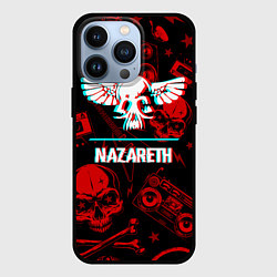 Чехол iPhone 13 Pro Nazareth rock glitch
