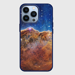 Чехол для iPhone 13 Pro Туманность Киля, цвет: 3D-тёмно-синий