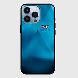 Чехол для iPhone 13 Pro Geely - абстракция, цвет: 3D-черный