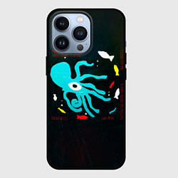 Чехол для iPhone 13 Pro Half an Octopuss - The Cure, цвет: 3D-черный
