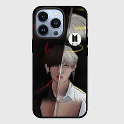 Чехол для iPhone 13 Pro BTS Kim Taehyung, цвет: 3D-черный