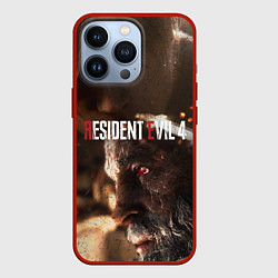 Чехол для iPhone 13 Pro Biohazard RE:4, цвет: 3D-красный