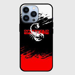 Чехол для iPhone 13 Pro Scorpions - краска, цвет: 3D-черный