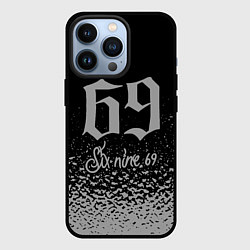 Чехол для iPhone 13 Pro 6ix9ine БРЫЗГИ, цвет: 3D-черный