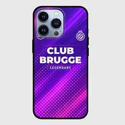 Чехол для iPhone 13 Pro Club Brugge legendary sport grunge, цвет: 3D-черный