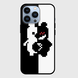 Чехол для iPhone 13 Pro Monokuma pixel, цвет: 3D-черный
