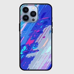 Чехол для iPhone 13 Pro Машина в градиенте, цвет: 3D-черный