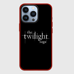 Чехол для iPhone 13 Pro The twilight saga, цвет: 3D-красный