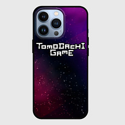 Чехол для iPhone 13 Pro Tomodachi Game gradient space, цвет: 3D-черный