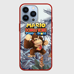 Чехол для iPhone 13 Pro Mario Donkey Kong - Nintendo - Gorilla, цвет: 3D-красный