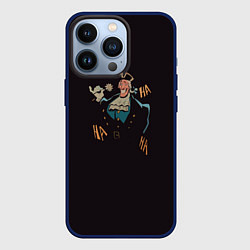 Чехол для iPhone 13 Pro Остров сокровищ Доктор Ливси, цвет: 3D-тёмно-синий