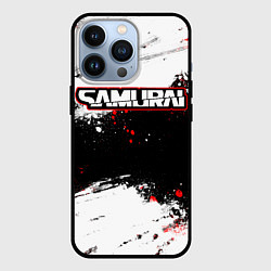 Чехол для iPhone 13 Pro Samurai - cyberpunk 2077 - Белый краски, цвет: 3D-черный