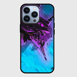 Чехол для iPhone 13 Pro Neon Genesis Evangelion - Eva 01, цвет: 3D-черный