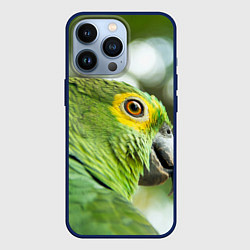 Чехол для iPhone 13 Pro Попугaй, цвет: 3D-тёмно-синий