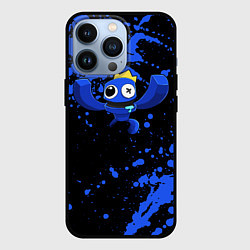 Чехол для iPhone 13 Pro Радужные друзья: Синий, цвет: 3D-черный