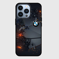 Чехол для iPhone 13 Pro BMW explosion, цвет: 3D-черный