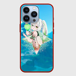 Чехол для iPhone 13 Pro Нахида Кусанали в примогеме, цвет: 3D-красный