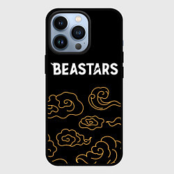 Чехол для iPhone 13 Pro Beastars anime clouds, цвет: 3D-черный