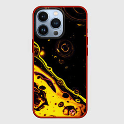 Чехол iPhone 13 Pro Золотая вода