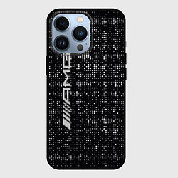 Чехол для iPhone 13 Pro AMG - pattern - minimalism, цвет: 3D-черный