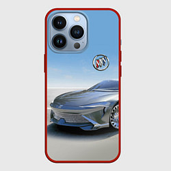 Чехол для iPhone 13 Pro Buick concept в пустыне, цвет: 3D-красный
