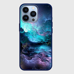 Чехол для iPhone 13 Pro Спящий космос, цвет: 3D-тёмно-синий
