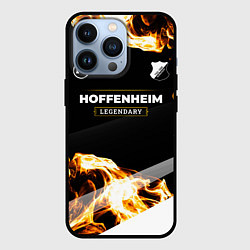 Чехол для iPhone 13 Pro Hoffenheim legendary sport fire, цвет: 3D-черный