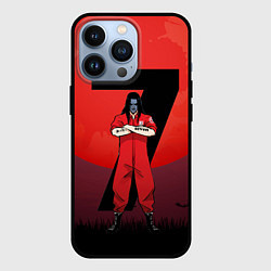 Чехол для iPhone 13 Pro Седьмой - Slipknot, цвет: 3D-черный