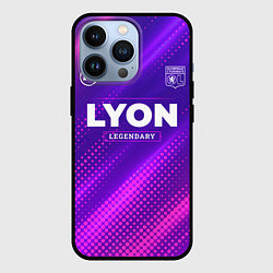 Чехол для iPhone 13 Pro Lyon legendary sport grunge, цвет: 3D-черный