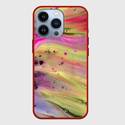 Чехол iPhone 13 Pro Растекающиеся краски