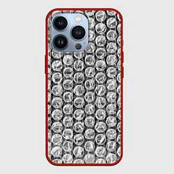 Чехол iPhone 13 Pro Пупырка - текстура