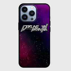 Чехол для iPhone 13 Pro Darling in the FranXX gradient space, цвет: 3D-черный