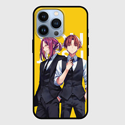 Чехол для iPhone 13 Pro Какеру и Киётака, цвет: 3D-черный