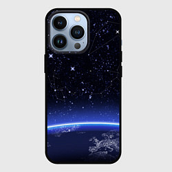 Чехол для iPhone 13 Pro Земной горизонт, цвет: 3D-черный
