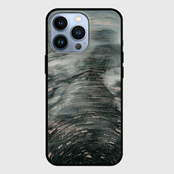 Чехол для iPhone 13 Pro Абстрактная закрученная тьма и туман, цвет: 3D-черный