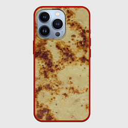 Чехол для iPhone 13 Pro Жареный блинчик, цвет: 3D-красный
