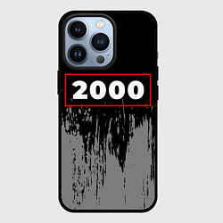 Чехол для iPhone 13 Pro 2000 - в красной рамке на темном, цвет: 3D-черный