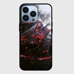 Чехол iPhone 13 Pro Человек-бензопила - Дэнджи атакует