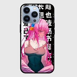 Чехол для iPhone 13 Pro Bocchi the rock аниме, цвет: 3D-черный